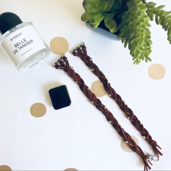 {KAMERON} Apple Watch band boho braided wrap strap - Picture 6 of 8